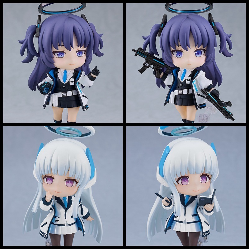 【 現貨 】 蔚藍檔案 公仔 手遊 遊戲 生鹽乃愛 諾亞 早瀨優香 Q版 可愛 黏土人
