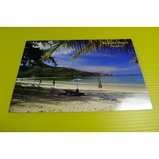 【YTC】明信片 - 觀光紀念 - Kamala Beach PHUKET（泰國 普吉島）