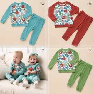 KA小金安德森品牌專櫃服飾小松鼠高彈力運動服尺寸65.85.95.105原價1290$撤櫃折扣下殺滿版好朋友松鼠長套裝