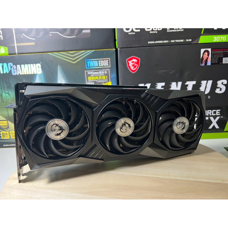 【WEI電腦】MSI RTX 3060 GAMING X TRIO｜三風扇版本｜12G高顯存｜店保14天