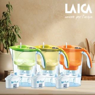 【萊卡 LAICA】(義大利原裝進口)2.3L高效雙流濾水壺