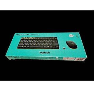 Logitech 羅技 MK240 無線鍵盤滑鼠組 USB 商務 文書 鍵盤 滑鼠 2.4 GHz 無線