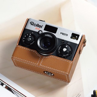 【Martin Duke 】Rollei 35AF 頂級牛皮相機底座 相機皮套 相機包