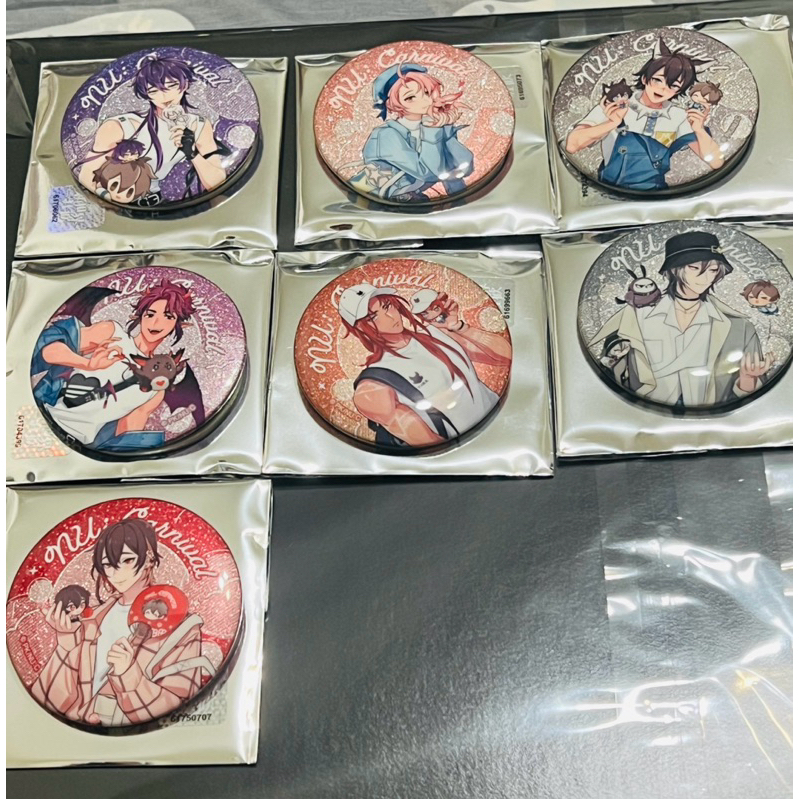 新世界狂歡 安利美特 FAIR LOVE POP 徽章 色紙 特典 八雲 可爾 艾斯特 墨菲 環 玖夜 副團 奧利文