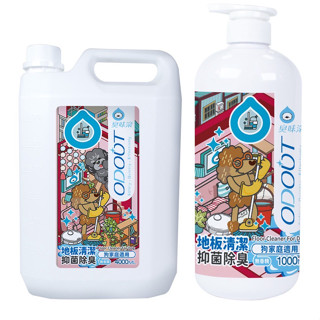 【花媽寵物用品店】ODOUT 臭味滾 地板清潔劑-狗家庭適用1000ml／4000ml