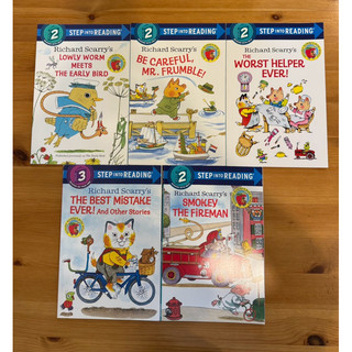 (全新現貨一套五免）英文原文繪本正版Step Into Reading 2 - Richard Scarry's
