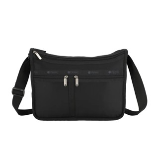 LeSportsac 2025夏季新品 Deluxe Everyday Bag 奢華斜揹包(7507) RO86永恆黑
