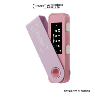 [Ledger臺灣官方授權代理] Nano S Plus加密硬體錢包/冷錢包 - 淺粉色 位元幣 以太坊 BTC ETH