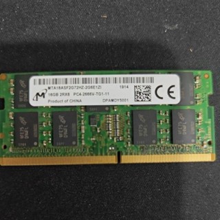 [二手良品]DDR4 2666 ECC SODIMM 16GB 32GB RAM記憶體