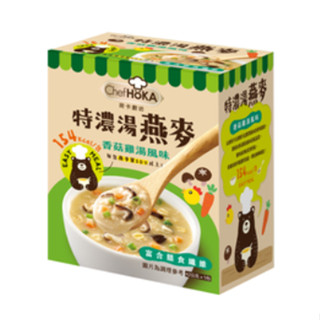荷卡廚坊特濃湯燕麥-香菇雞湯風味／馬鈴薯蔬菜(42g*5入)