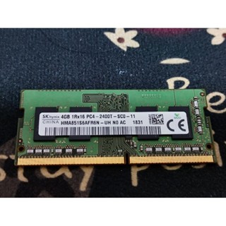 筆記型電腦 ddr4 2400 4g 記憶體2支 只要250元