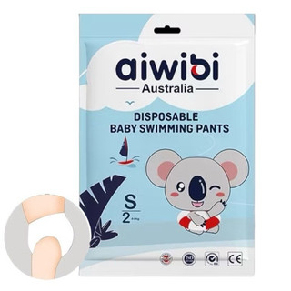 愛薇彼aiwibi 嬰兒游泳褲 游泳尿布 夏季游泳紙尿褲 拉拉褲 L-XXXL