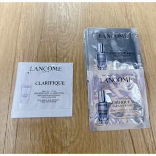 蘭蔻 超未來肌因冰珠亮眼粹 超極光淨亮淡斑激萃 眼霜 美白精華液 小黑瓶系列 極光水系列 1ML 全新 小樣 試用