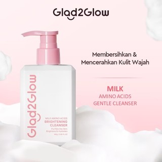 Glad2Glow Milk Amino Acid Gentle Cleanser facial wash
