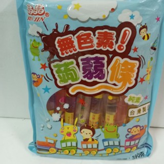 晶晶無色素蒟蒻條（綜合口味）390公克 到期日：2026/4月