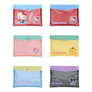 🇯🇵預購｜三麗鷗 Sanrio A5 收納袋 筆袋 透明收納包 辦公室用品 辦公小物 文具用品 必備
