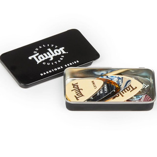 【老羊樂器店】開發票 美國 Taylor 2600 Pick Tin 黑色 彈片盒 (內附9片pick) 原廠公司貨