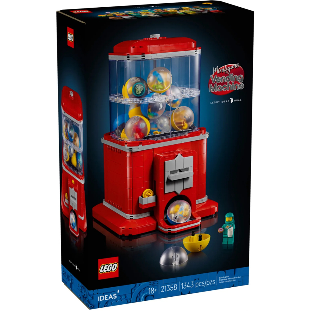 [樂享積木] LEGO 21358 人偶扭蛋機 ICONS系列
