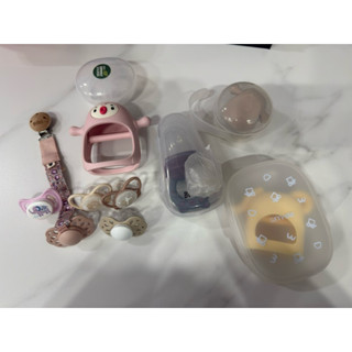德國 nip 齒科專用奶嘴 牙仙子 蝶型奶嘴 兒初見。第二代德國牙醫推薦 二入組含消毒盒奶嘴 夜光 動物 特別款