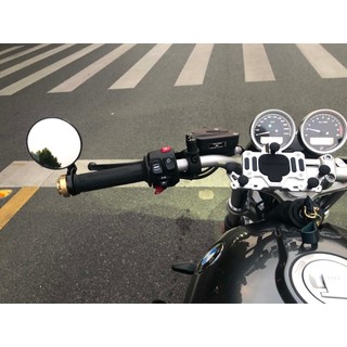 川崎Z650RS復古後視鏡 適用於 kawasaki 巡航機車改裝機車後視鏡 Z650RS 腳踏板