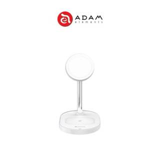 【ADAM 亞果元素】OMNIA M2+蘋果認證2+1磁吸無線充電座 MFM認證 手機架 磁吸充電座 磁吸支架