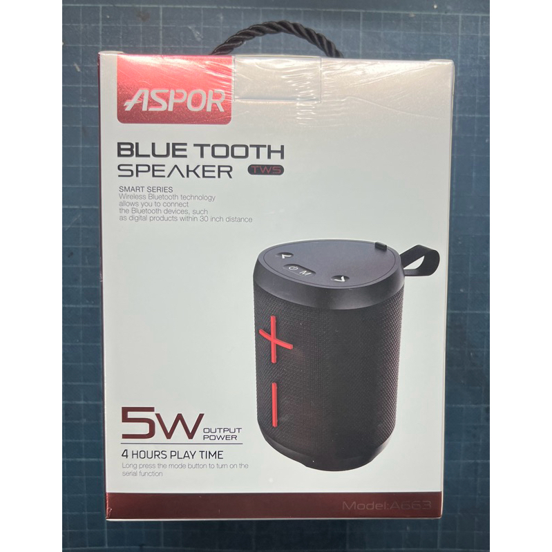 ASPOR BLUE TOOTH /TWS 藍芽音箱 中華航空聯名款