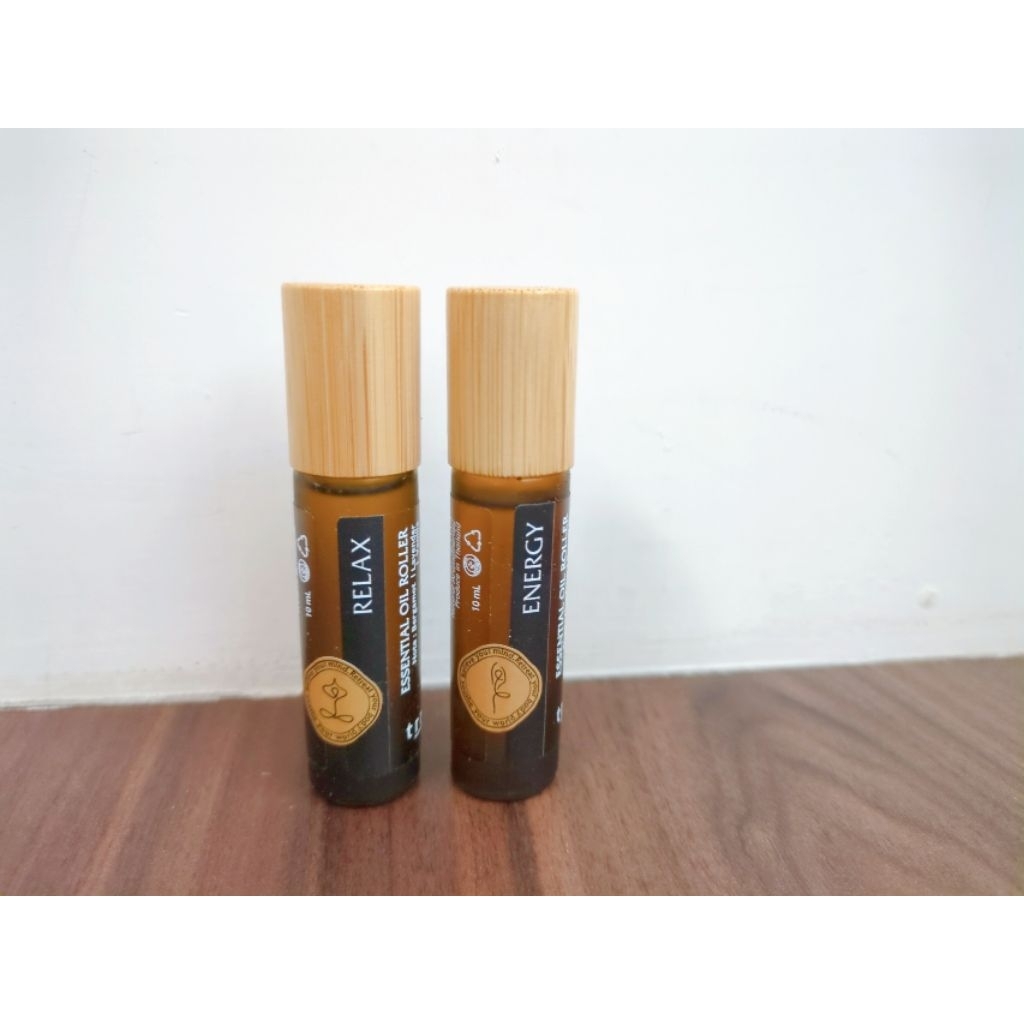 全新 現貨 泰國 trra 滾珠精油瓶 10ml 方便攜帶 Relax放鬆 Energy活力 永續環保包裝
