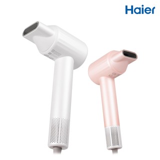 Haier海爾 髮仙子養護負離子吹風機-漢玉白/珊瑚粉 C3