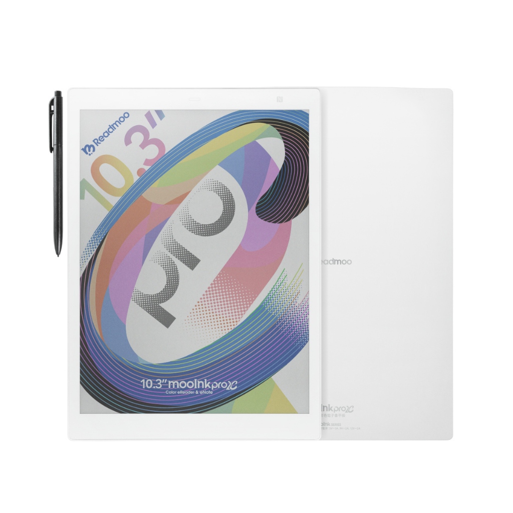 【Readmoo 讀墨】10.3 吋 mooInk Pro 2C 彩色電子書平板