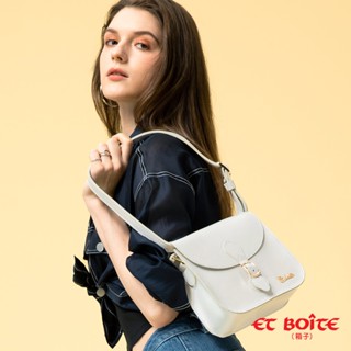 BLUE WAY ET BOiTE 箱子 - 女款 E.T簡約甜美牛皮肩揹包