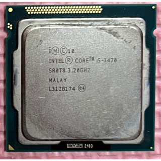 Intel® Core™ i5-3470 處理器 6M 快取記憶體，最高 3.60 GHz 4核4續 二手CPU處理器