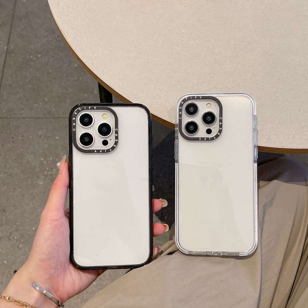 casetify簡約透明手機殼 iPhone16Promax手機殼 蘋果15Promax防摔殼i14保護殼i13硬殼12