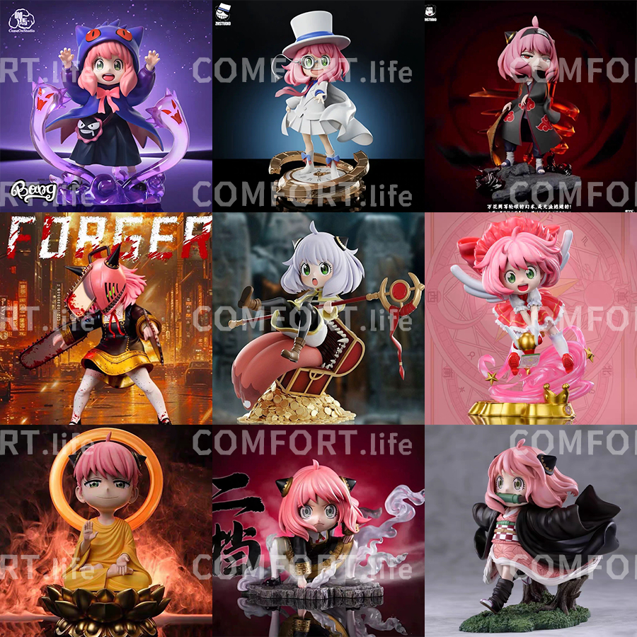 🇯🇵隔日送達💜免運特惠⭐阿尼亞gk 安妮亞公仔 安妮亞gk 阿尼亞公仔 阿尼亞cos 動漫周邊擺件 GK模型