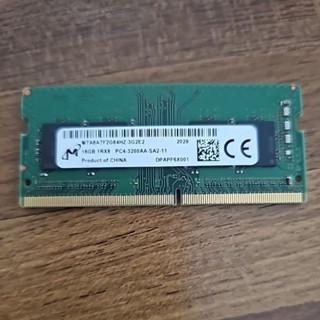 micron 美光 DDR4 3200 8G 16G 4G記憶體 筆電 拆機良品
