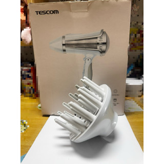 TESCOM 大風量速乾高功率負離子吹風機TID961TW 白色烘罩（公司貨）