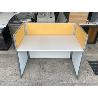 永達二手傢俱生活館／屏風辦公桌／120cm辦公桌／辦公桌／電腦桌／工作桌／ㄇ字辦公桌／隔間屏風桌／屏風桌／OA桌／主管桌