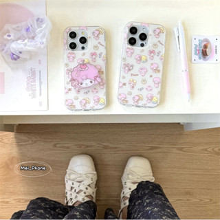 iPhone16 16pro 16promax 15/14/13 pro 可愛 三麗鷗 彼安諾 手機殼 搖搖樂支架
