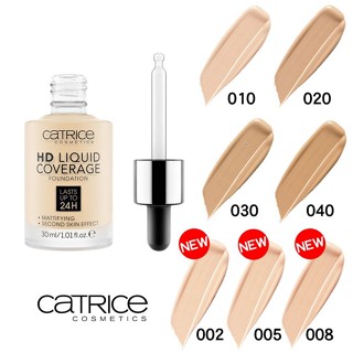 ((日期不好))*惜福品* catrice 卡翠絲 HD 24H 高遮瑕水感粉底液 30ML *使用前請先攪拌*