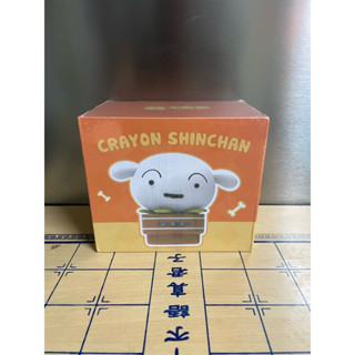現貨 全新 蠟筆小新 小白盆栽 拍拍燈 小夜燈 夜燈