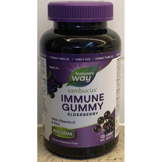 代購 Nature’s way 黑接骨木 維生素C 素食可用 120粒