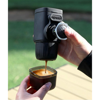 『No.11 Coffee』戶外 隨身攜帶式咖啡 無電源 手壓式義式咖啡機 小型膠囊咖啡機
