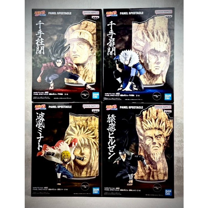 ♠️潮模工坊♣️🔥日版🔥現貨 火影忍者 PANEL SPECTACLE 最強的士兵們 波風湊 千手柱間 猿飛 千手扉間