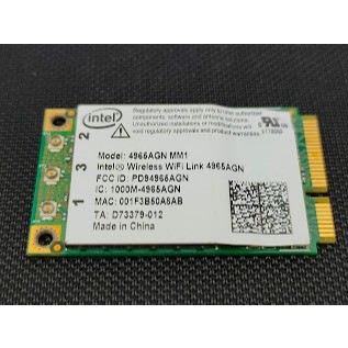 英特爾 Intel WiFi Link 1000 496 5AGN MM1 雙頻 mini pcie 無線 筆電 網路卡