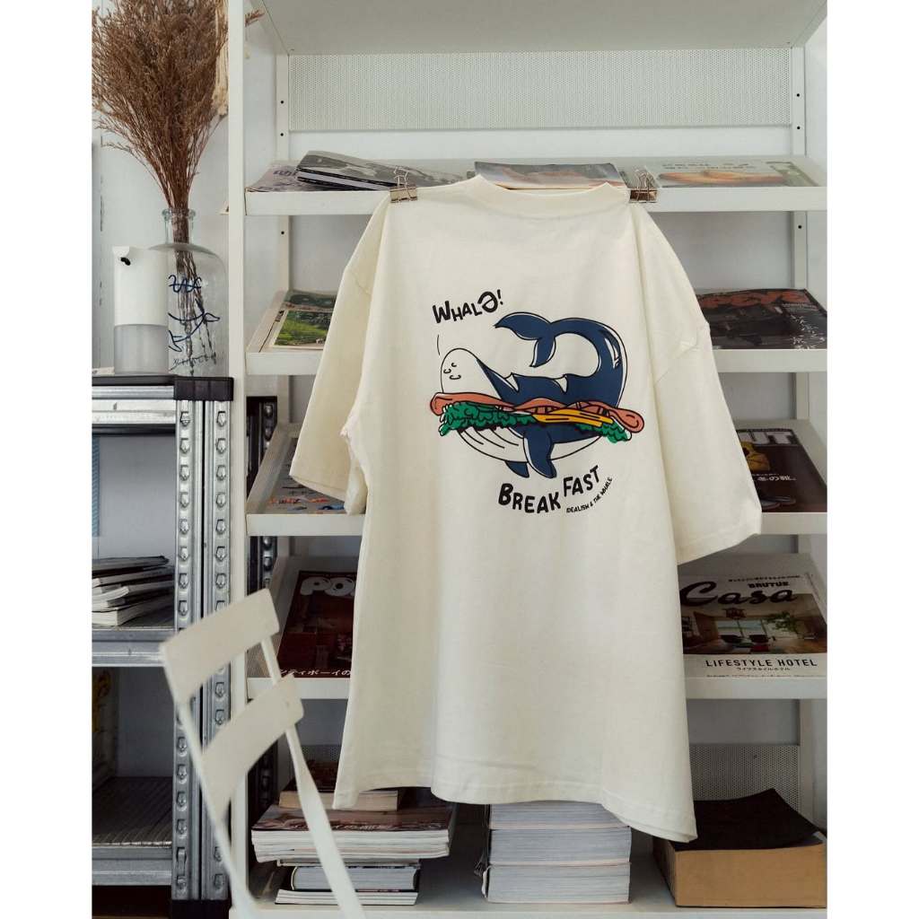 IDEALISM IDE WHALe. Holiday Collection WHALe Tee 法棍 短T【PS中壢】