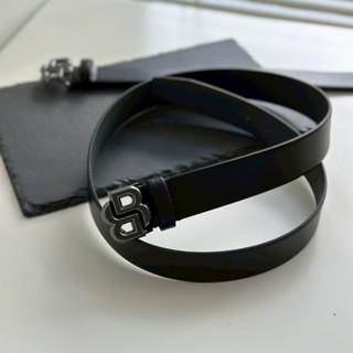 「現貨」Hugo Boss 25SS 雙B LOGO 真皮 男生皮帶 【加州歐美服飾】#1500430