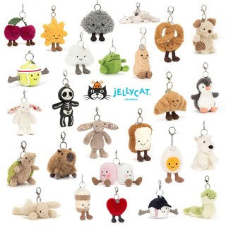 正品 Jellycat 白雲 烏雲 可頌 櫻桃 吐司 脆餅 花生 兔子 太陽 愛心 棒球 鑰匙圈 掛飾 玩偶 吊飾 娃娃