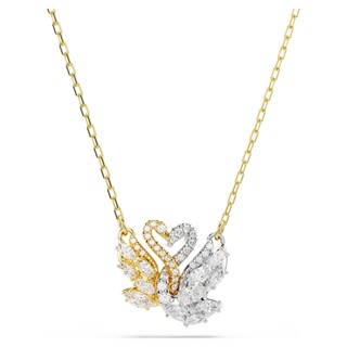 SWAROVSKI 施華洛世奇 Swan 雙天鵝 愛與美水晶項鍊 5714934