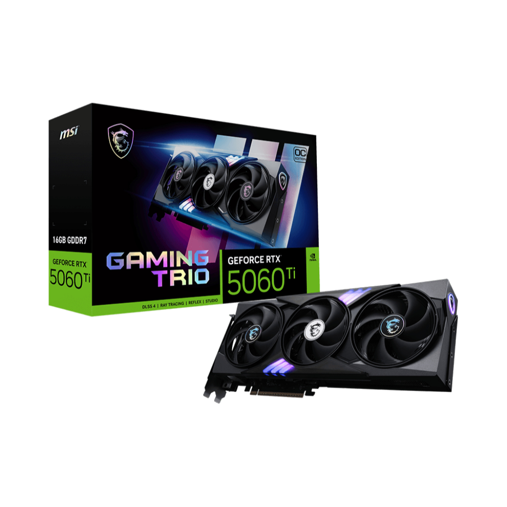 微星 RTX 5060 TI 16G GAMING TRIO OC