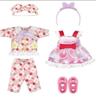 現貨 日本購入 迷你小美樂娃娃 睡衣和外出服組 PL51574（不含娃娃）