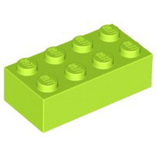 『坤哥』樂高LEGO顆粒基本磚 2x4x1 萊姆色 3001#4165967